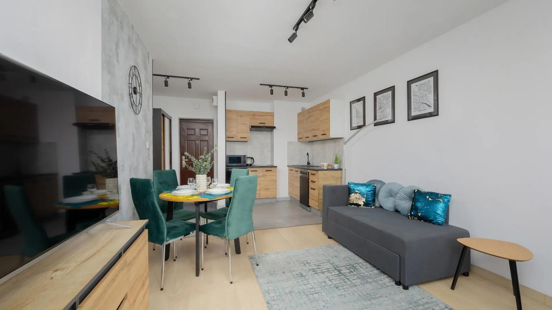 Comfortable One-Bedroom Apartment Warsaw Mokotow By Noclegi Renters Polonia