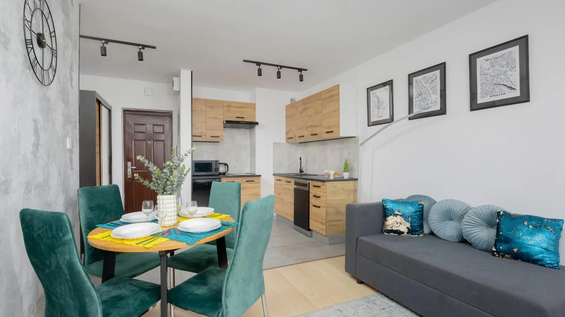 Comfortable One-Bedroom Apartment Warsaw Mokotow By Noclegi Renters